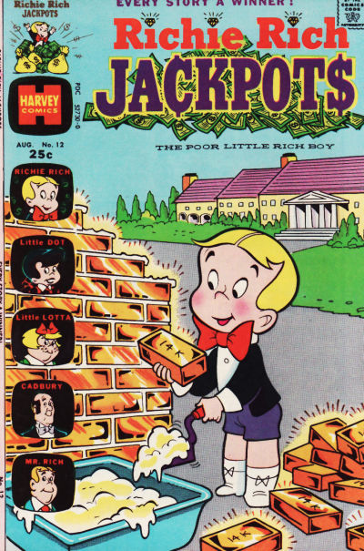 Richie Rich Jackpots #12-Very Fine (7.5 – 9)