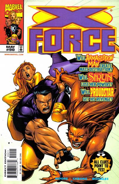 X-Force #90 [Direct Edition]-Fine (5.5 – 7)