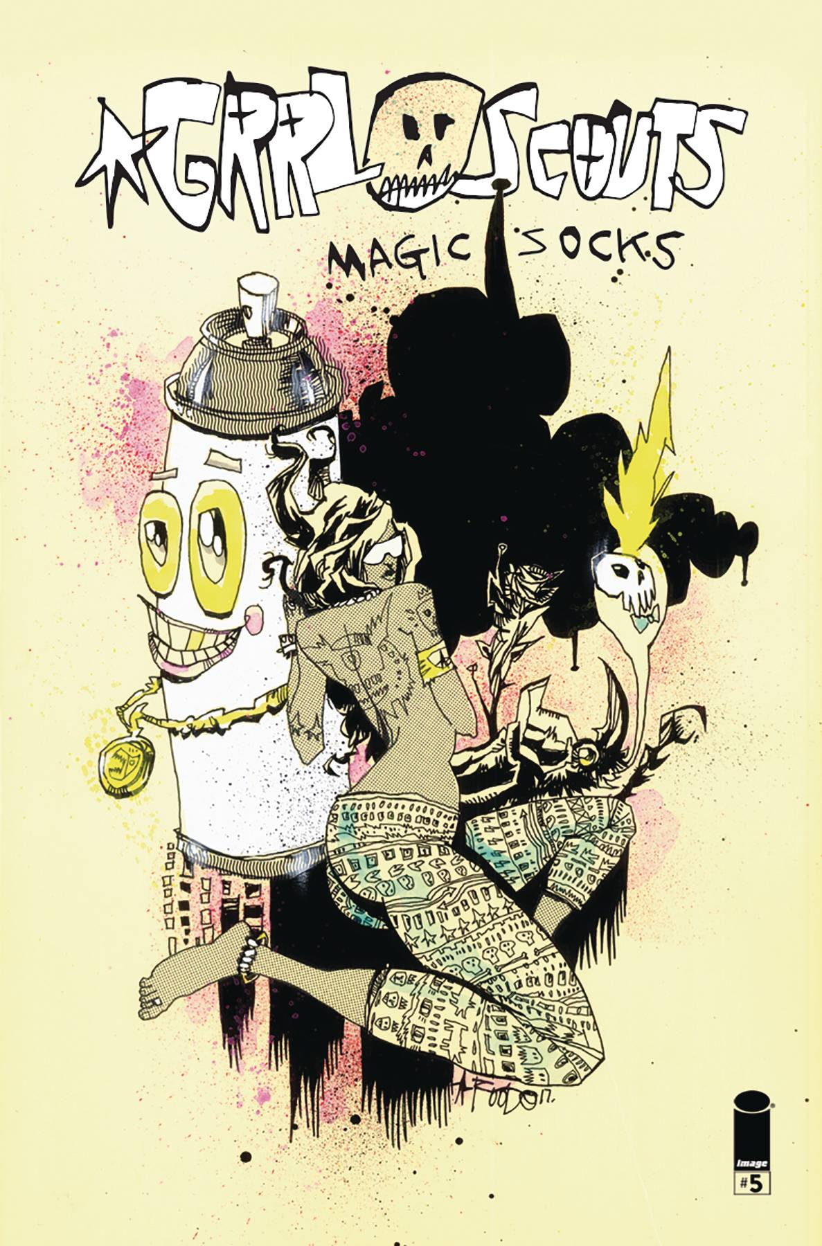 Grrl Scouts Magic Socks #5 Cover A Mahfood