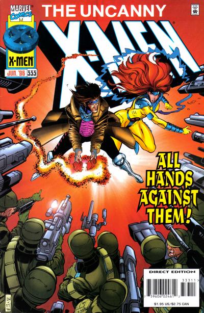 The Uncanny X-Men #333 [Direct Edition]-Fine (5.5 – 7)