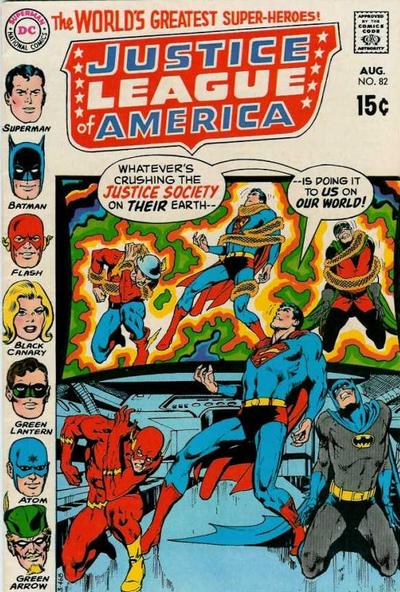 Justice League of America #82-Fine (5.5 – 7)