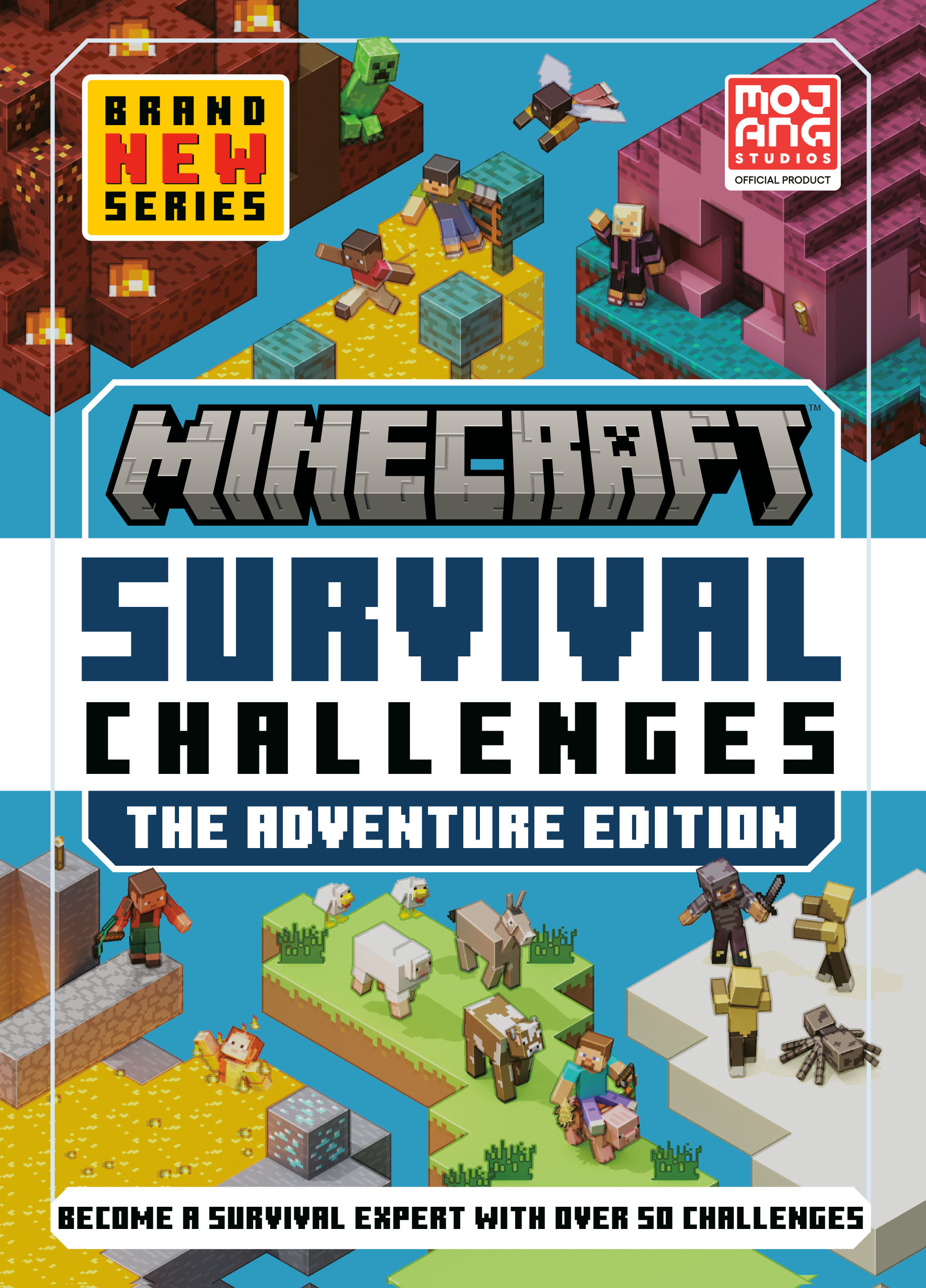 Minecraft Hardcover Book Volume 39 Survival Challenges