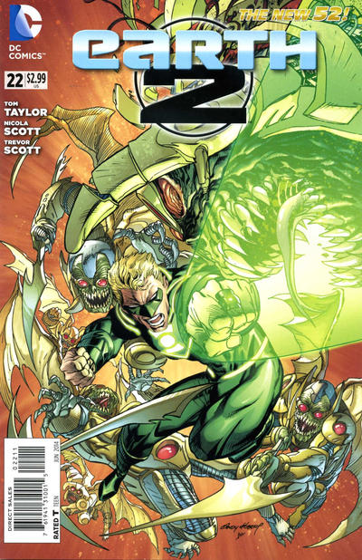 Earth 2 #22 [Direct Sales]-Very Fine (7.5 – 9)