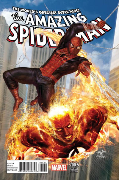 Amazing Spider-Man #700.50 In Hyuk Lee Variant (1998)