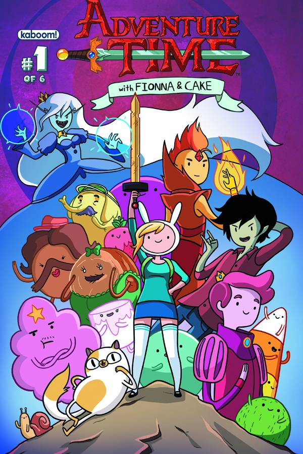 Adventure Time Fionna & Cake #1 Main Cover