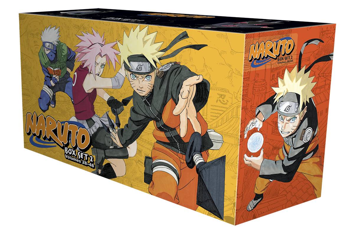 Heroes for Sale - Comics & More - Naruto Manga Box Set 2 Volumes 28-48 #2