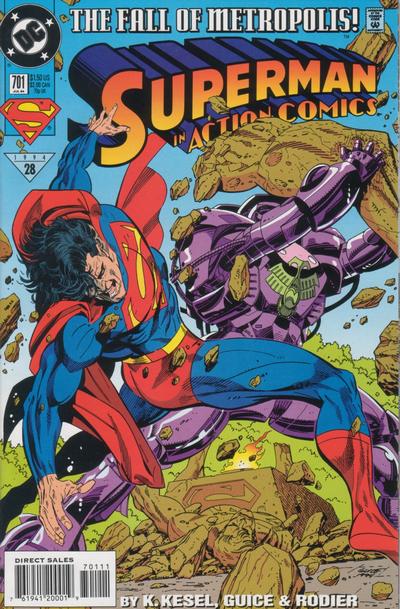 Action Comics #701 [Direct Sales]-Near Mint (9.2 - 9.8)