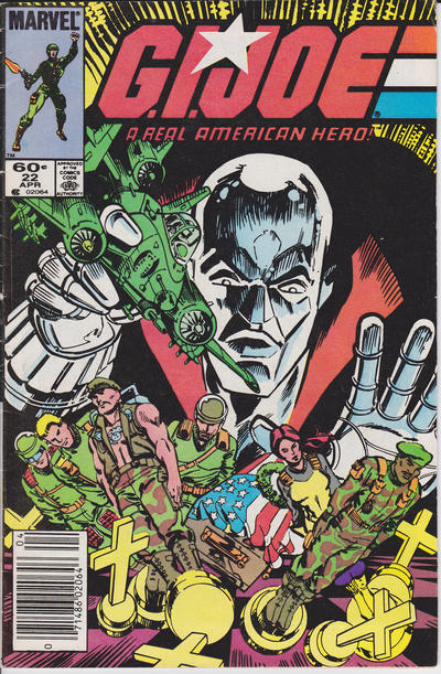 G.I. Joe, A Real American Hero #22 [Newsstand]-Near Mint (9.2 - 9.8)