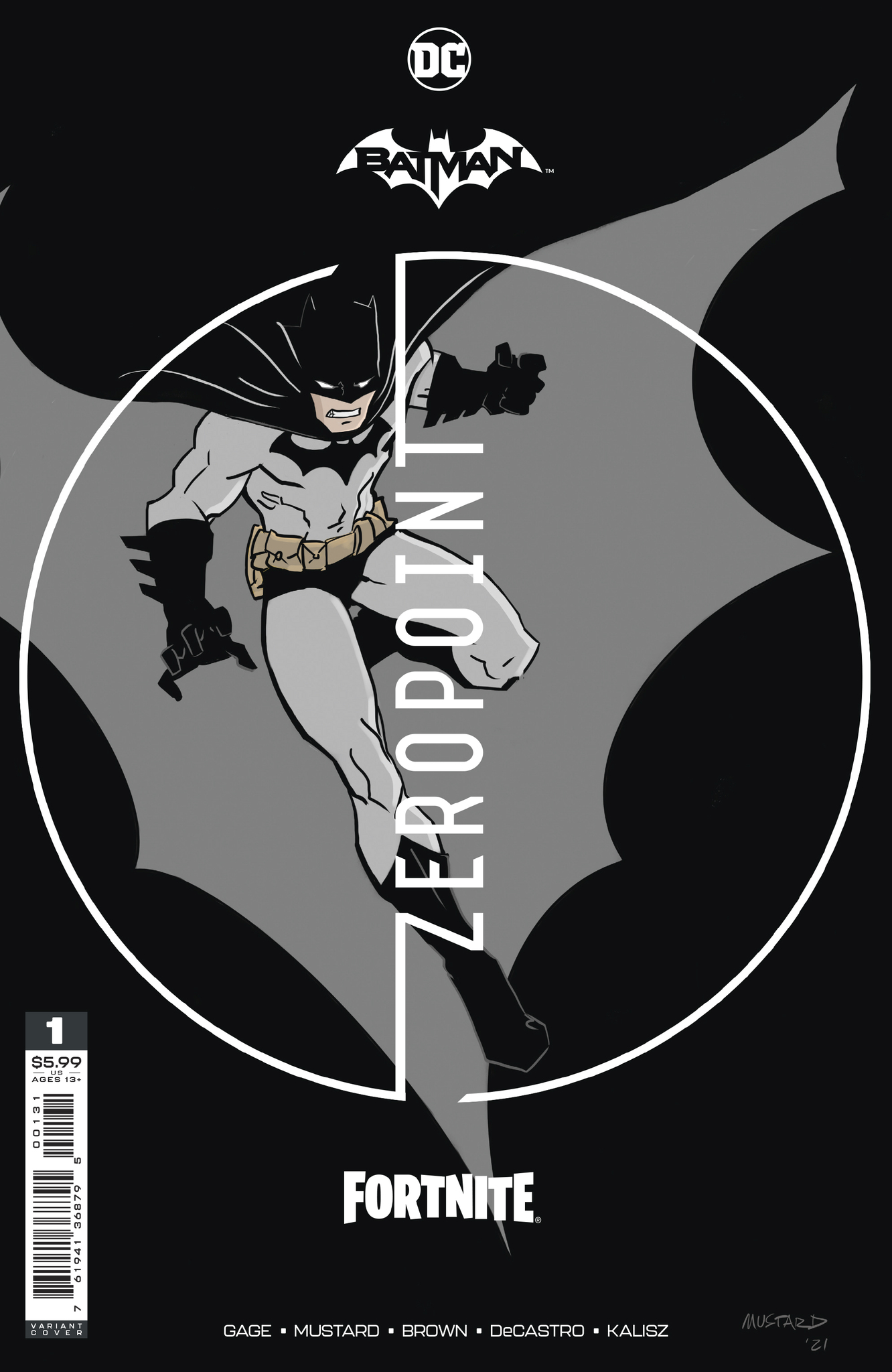 Batman Fortnite Zero Point #1 Premium Variant A | ComicHub