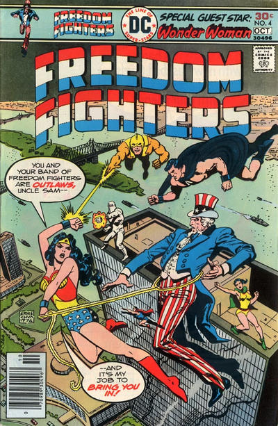 Freedom Fighters #4 - Vf/Nm 9.0