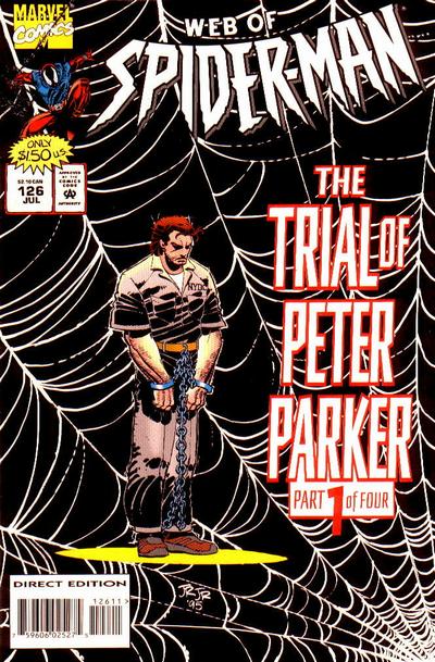 Web of Spider-Man #126 [Direct Edition]-Very Fine (7.5 – 9)
