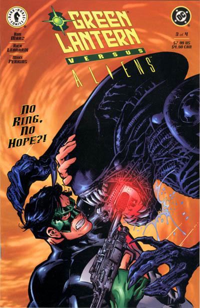 Green Lantern Vs. Aliens #3-Very Fine