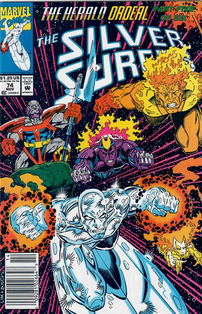 Silver Surfer #74 [Newsstand]-Good (1.8 – 3)