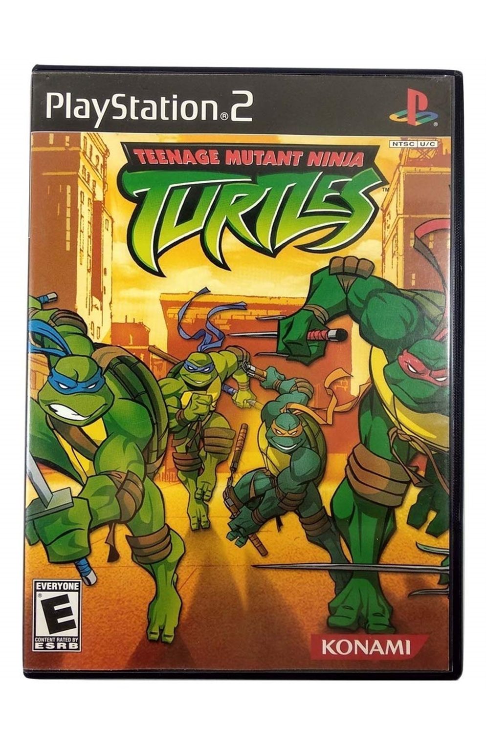 Playstation 2 Ps2 Teenage Mutant Ninja Turtles