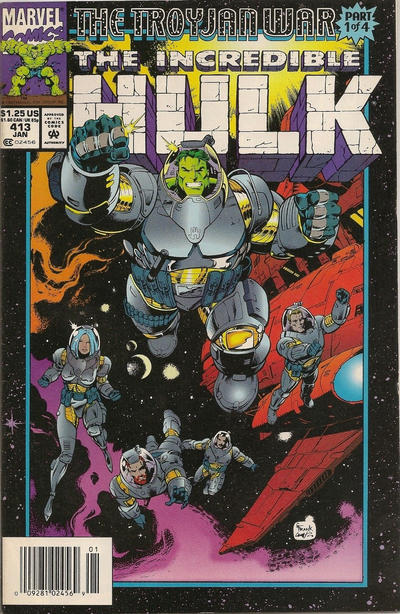 The Incredible Hulk #413 [Newsstand]-Near Mint (9.2 - 9.8)