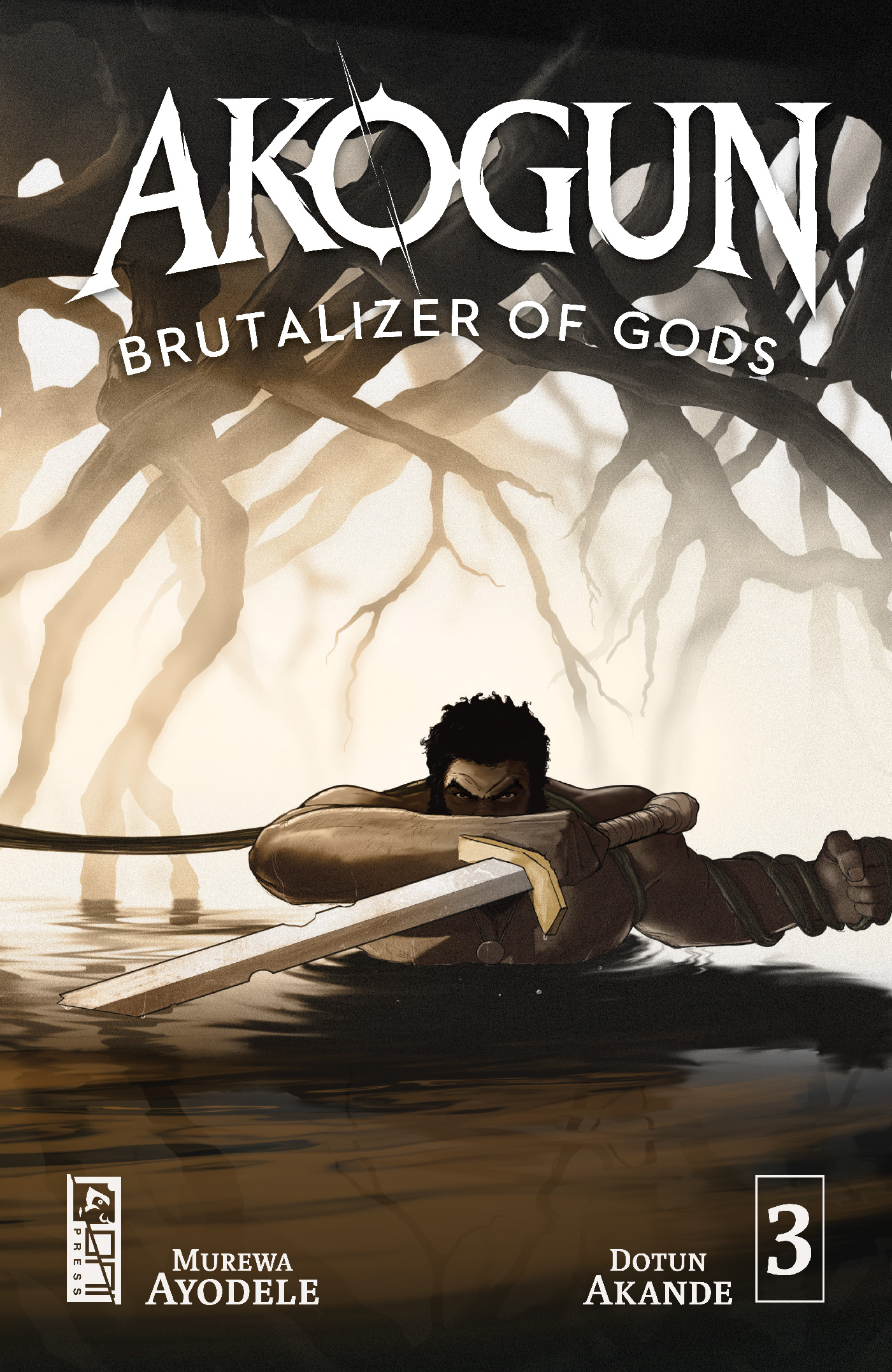 Akogun Brutalizer of Gods #3 Cover A Dotun Akande (Mature) (Of 3)