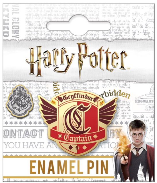 Harry Potter Gryffindor Captain Enamel Pin