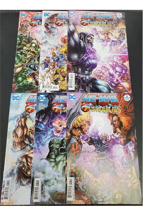 He-Man Thundercats #1-6 (DC 2016) Set