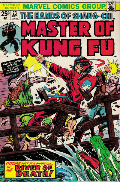 Master of Kung Fu #23-Very Fine (7.5 – 9)