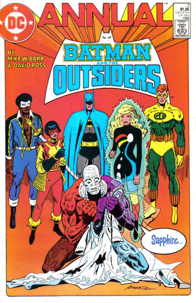 Batman And The Outsiders Annual #2 [Direct]-Fine (5.5 – 7)