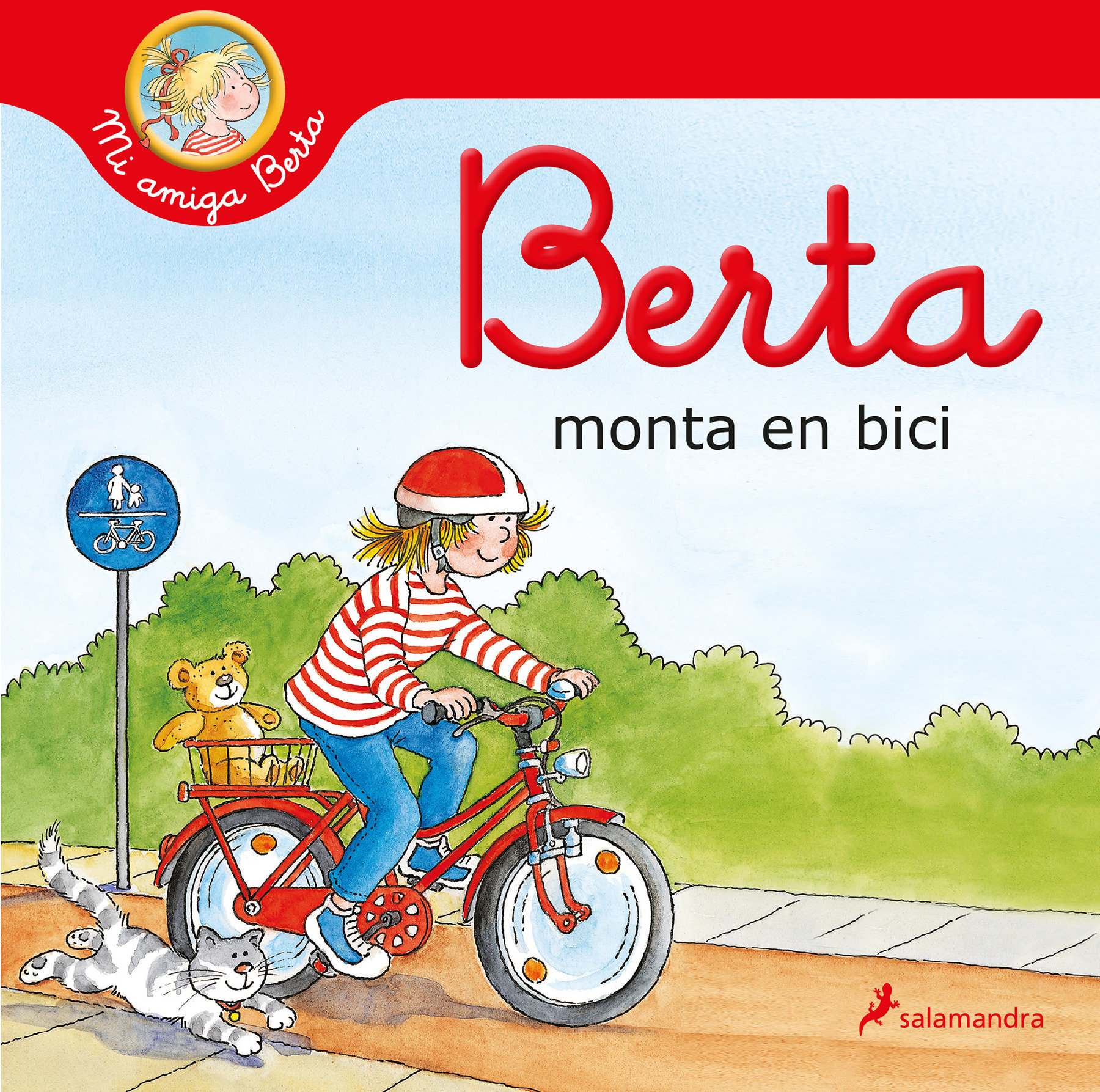 Berta Monta En Bici / Berta Rides A Bicycle (Hardcover Book)