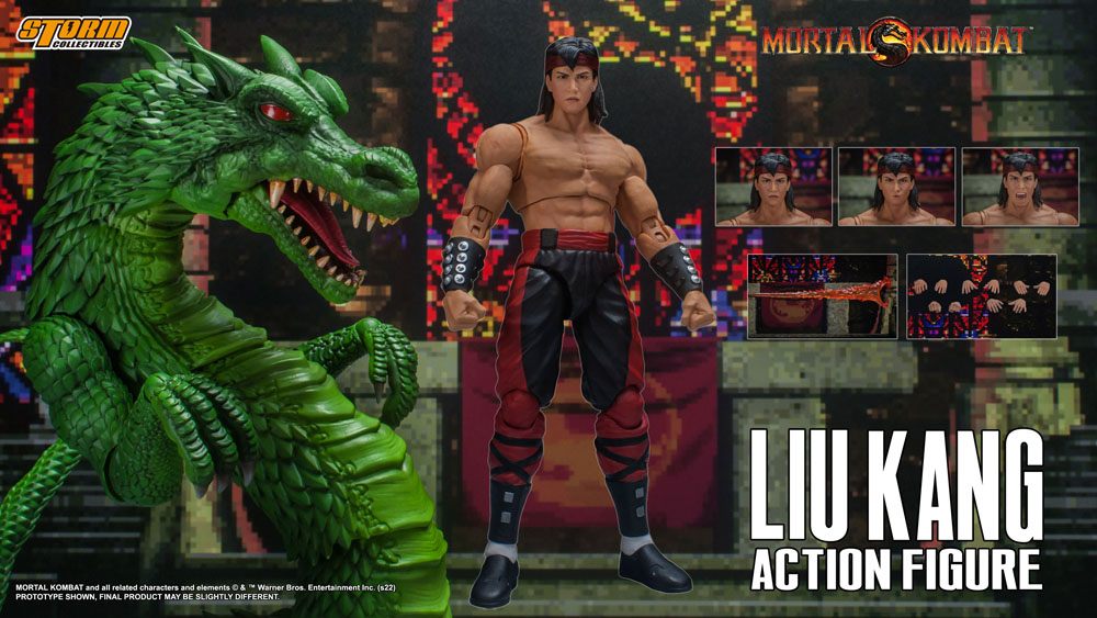 Storm Collectibles Mortal Kombat Liu Kang 1/12 Action Figure