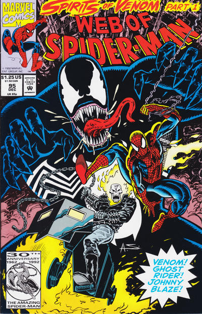 Web of Spider-Man #95 [Direct] - Vf-