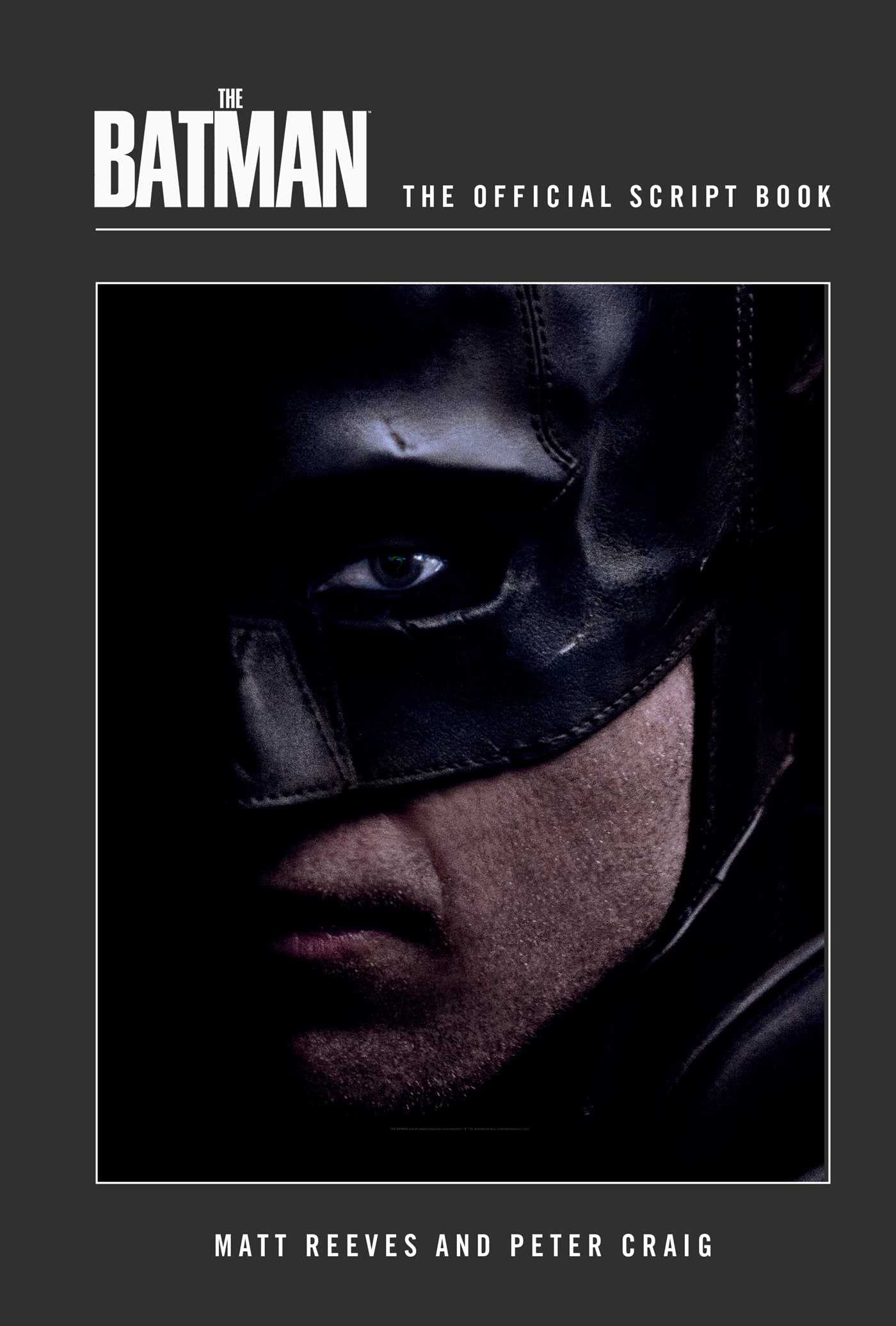 Batman Official Script Book Screenplay Hardcover