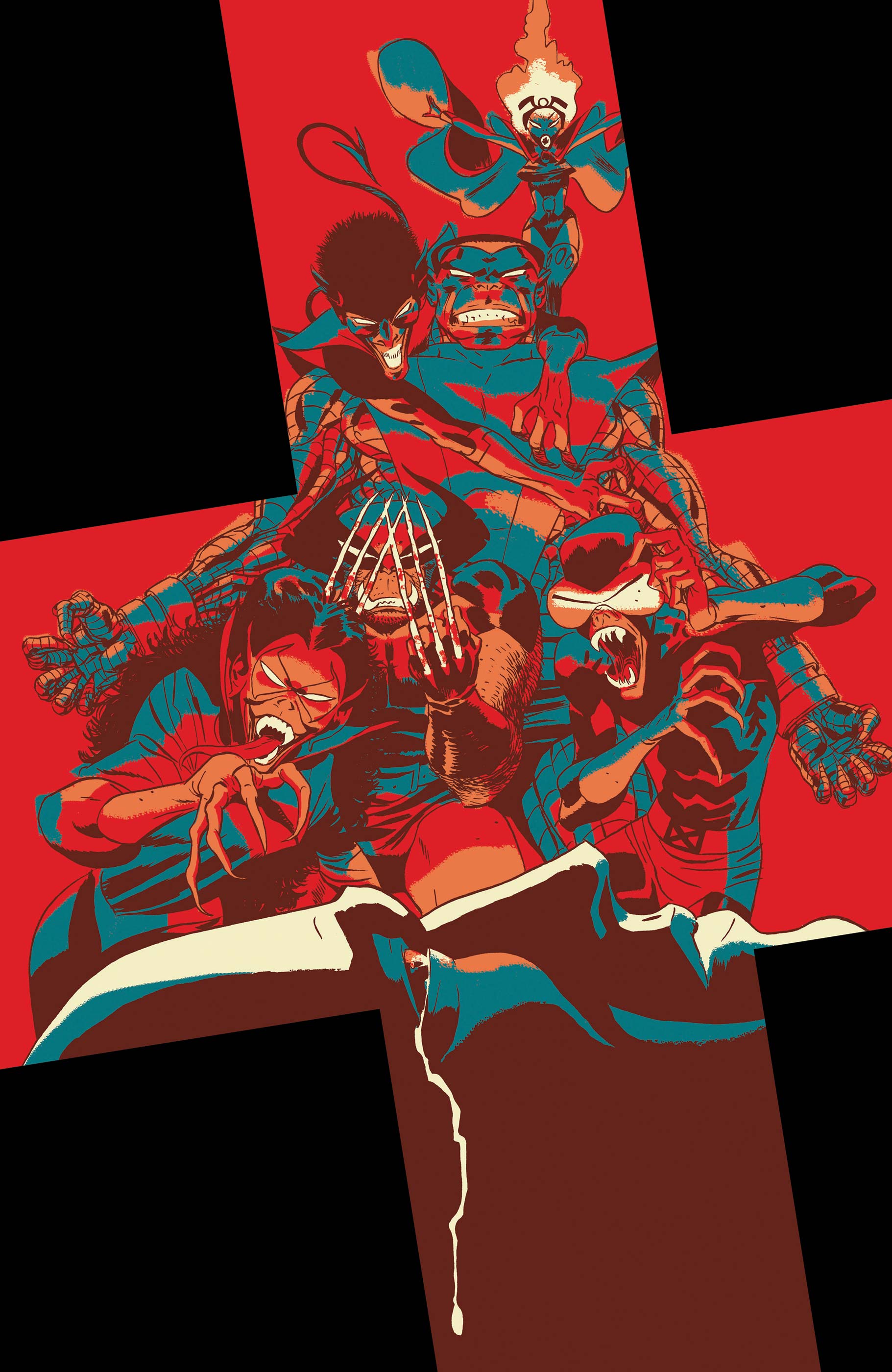 New Mutants #9 Marcos Martin God Loves Man Kills Full-Art Variant (DX) [2019] (2020)