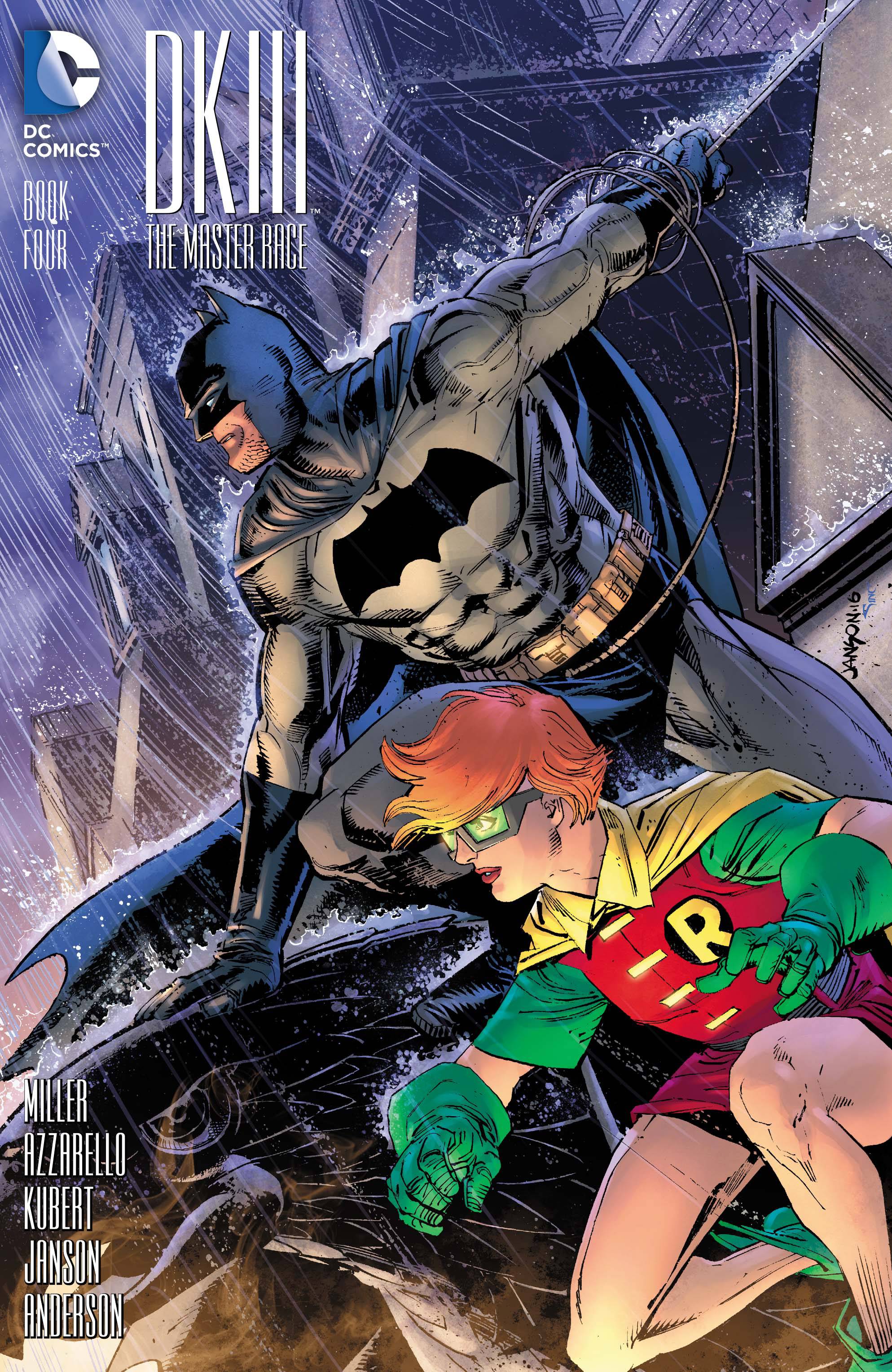 Dark Knight III Master Race #4 Janson Variant Edition