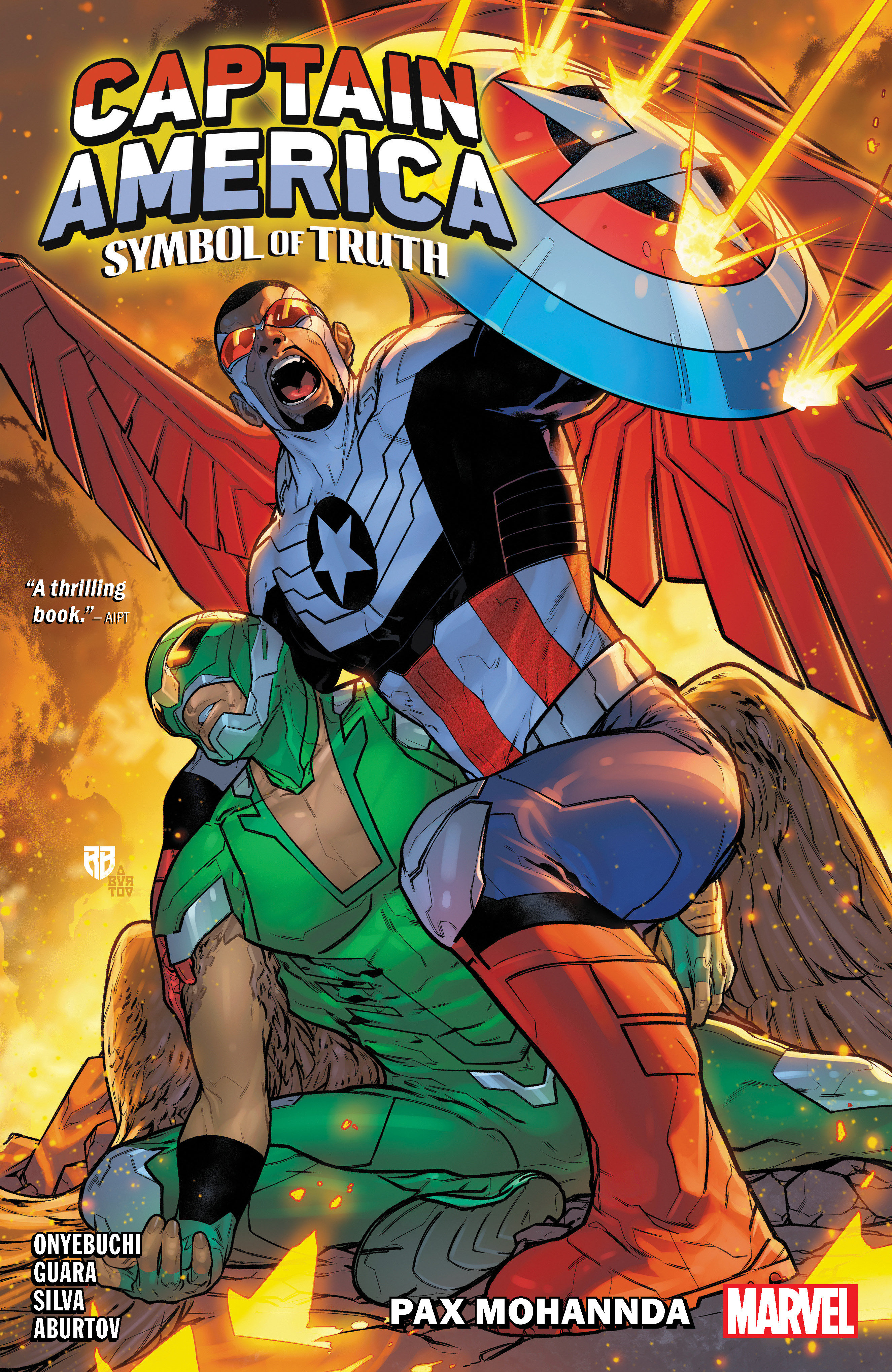 Captain America Symbol of Truth Graphic Novel Volume 2 Pax Mohannda