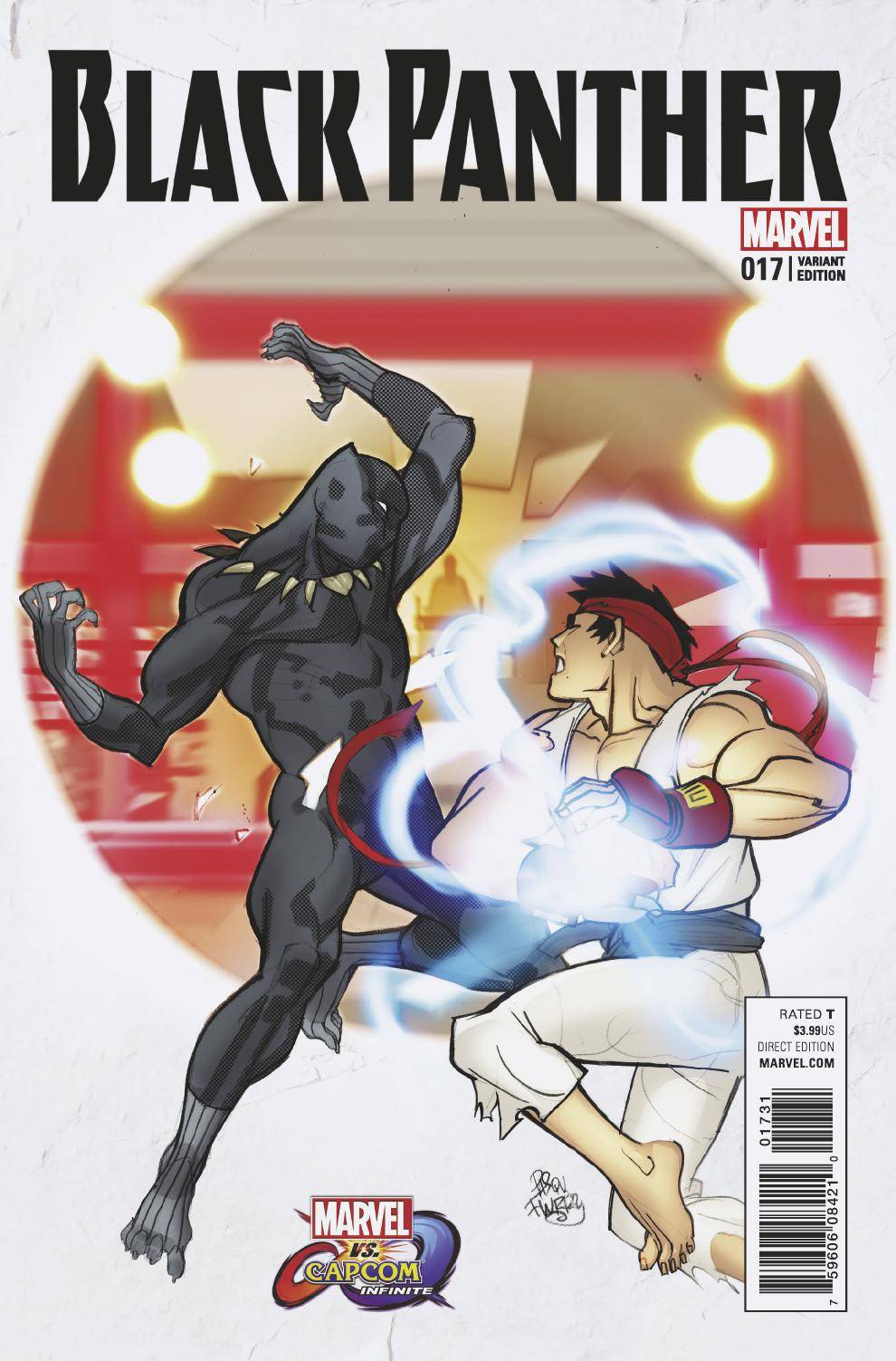 Black Panther #17 Ferry Marvel Vs Capcom Variant (2016)