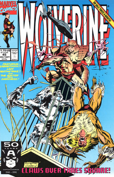 Wolverine #45 [Direct]-Near Mint (9.2 - 9.8)