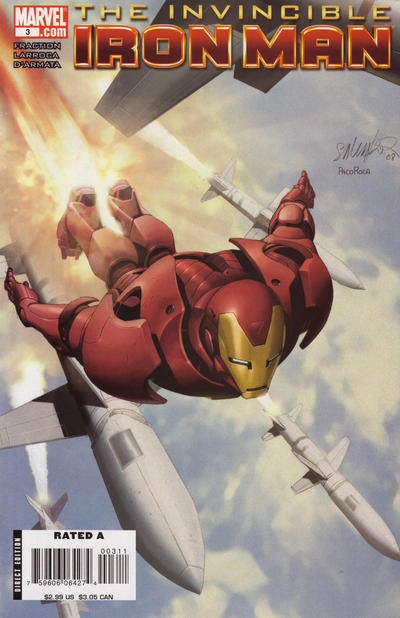 Invincible Iron Man #3 [Salvador Larroca Cover]-Near Mint (9.2 - 9.8)