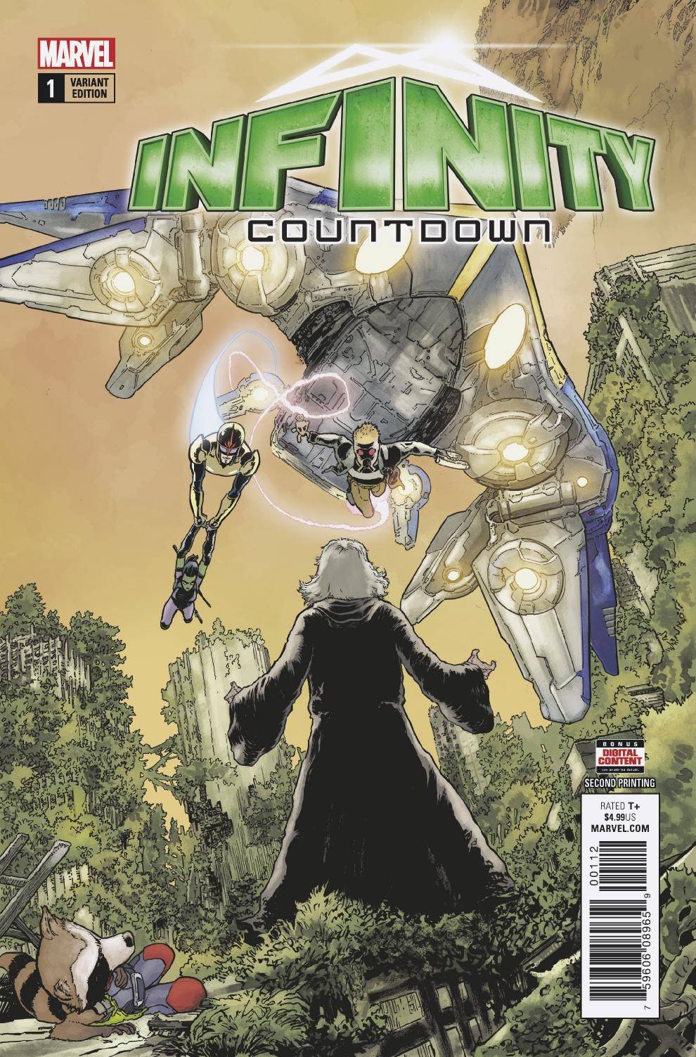 Infinity Countdown #1 2nd Printing Kuder Variant Leg (Of 5)