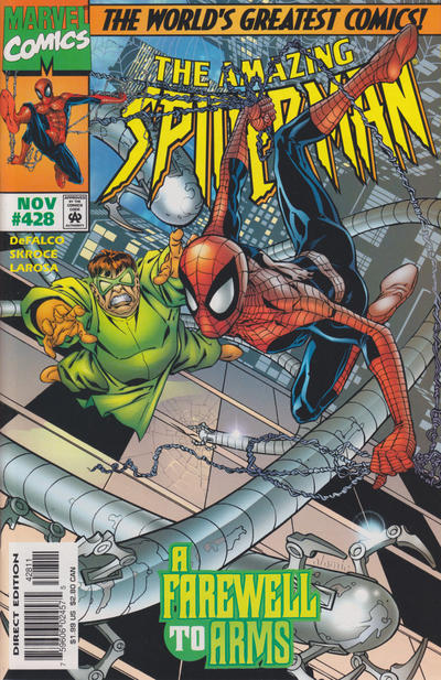 The Amazing Spider-Man #428 [Direct Edition]-Very Fine/Excellent -8