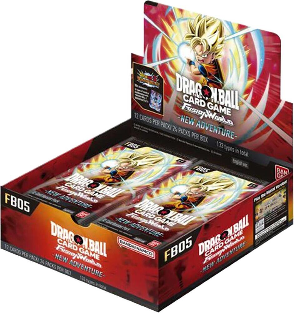 Dragon Ball Super Fusion World TCG: New Adventure Booster Display [FB-05] (24ct)