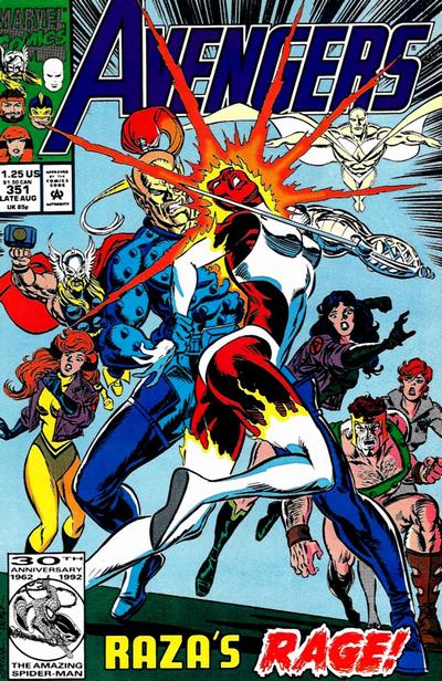 The Avengers #351 [Direct]-Fine (5.5 – 7)