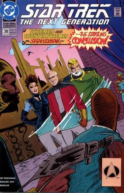 Star Trek: The Next Generation #38 [Direct]-Fine (5.5 – 7)