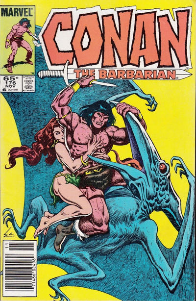 Conan The Barbarian #176 [Newsstand]-Very Good (3.5 – 5)