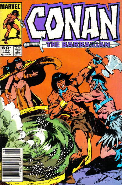 Conan The Barbarian #159 [Newsstand]-Very Good (3.5 – 5)