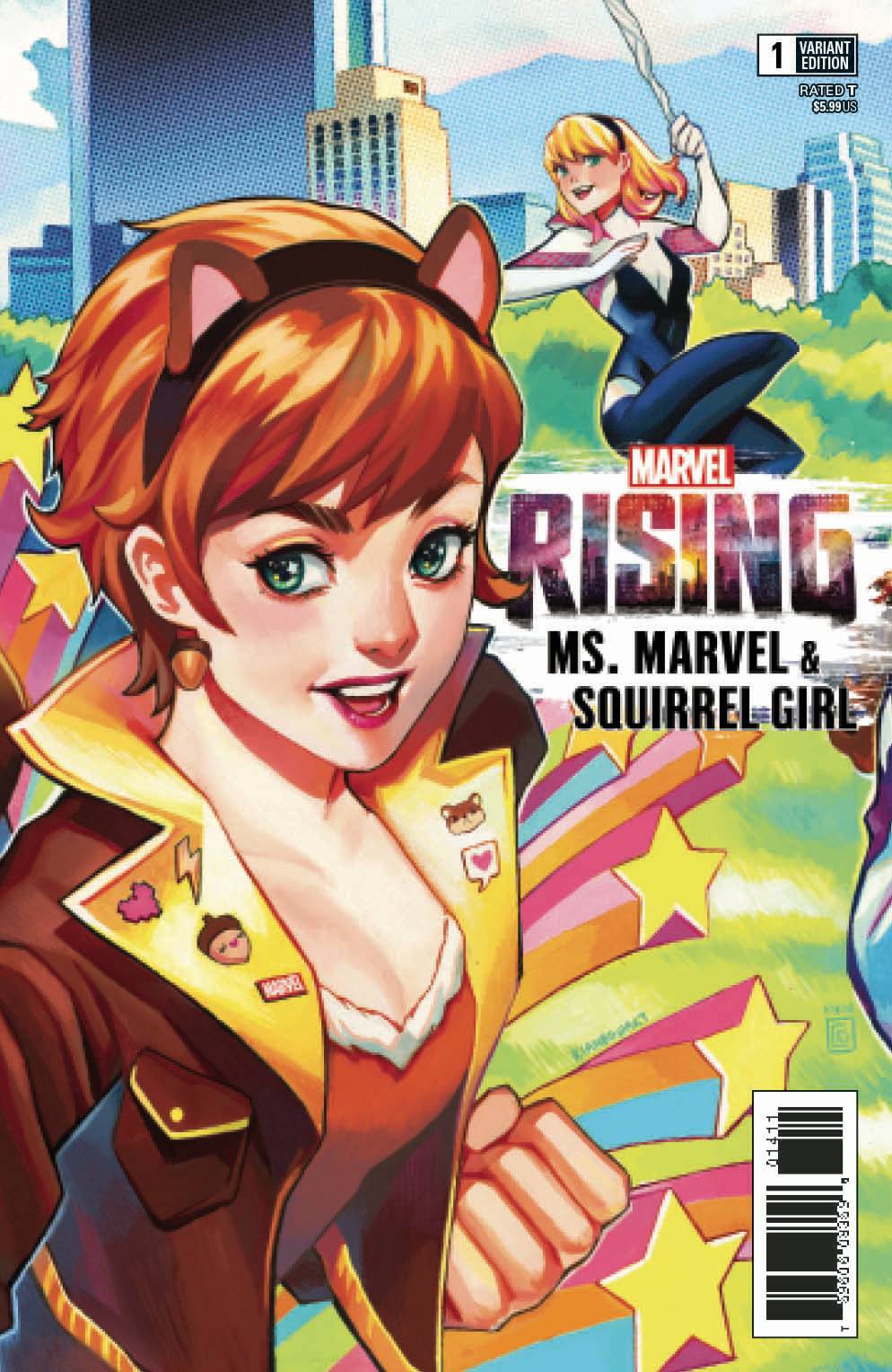 Marvel Rising Ms Marvel Squirrel Girl #1 Connecting Variant