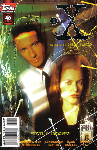 The X-Files #40 [Photo Cover]-Very Fine (7.5 – 9)