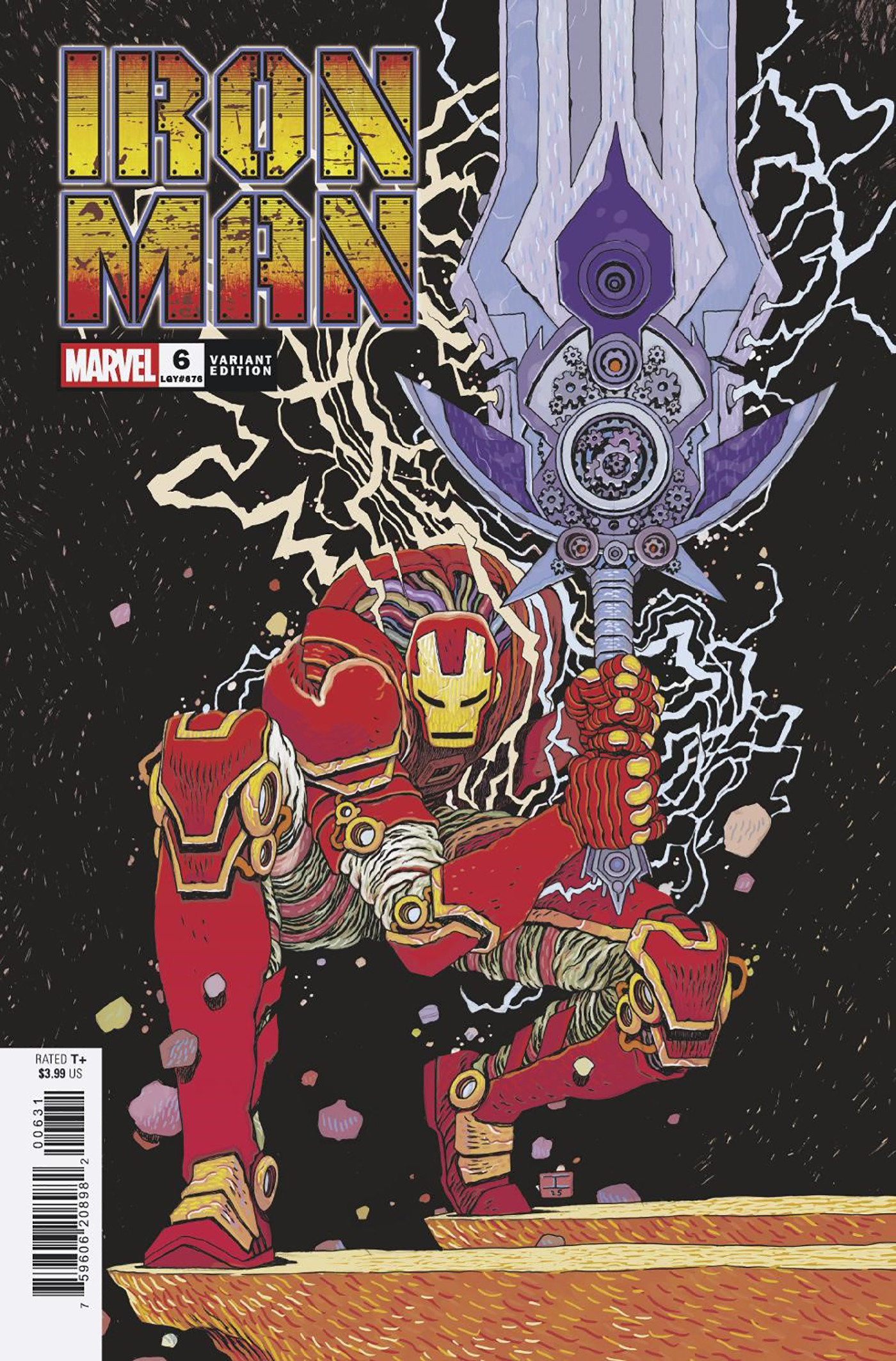 Iron Man #6 Ian Bertram Variant (Doom)