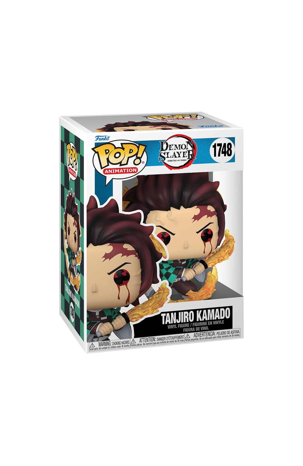 Demon Slayer Tanjiro Kamado (Sun Breathing) Funko Pop! Vinyl Figure #1748