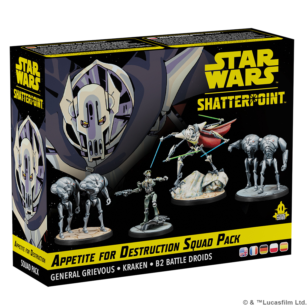 Star Wars: Shatterpoint: Appetite For Destruction: General Grievous Squad Pack