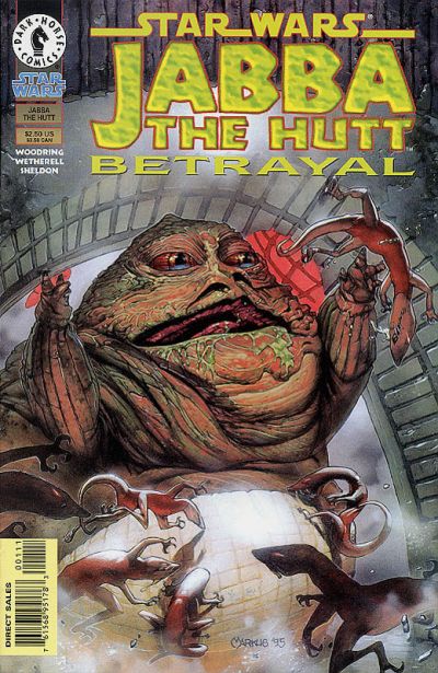 Star Wars: Jabba The Hutt - Betrayal #1 [Newsstand](1996)-Near Mint (9.2 - 9.8)