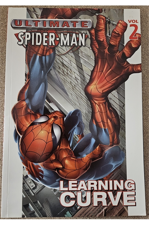 Ultimate Spider-Man Volume 2 Learning Curve Graphic Novel (Marvel 2005) Used - Very Good