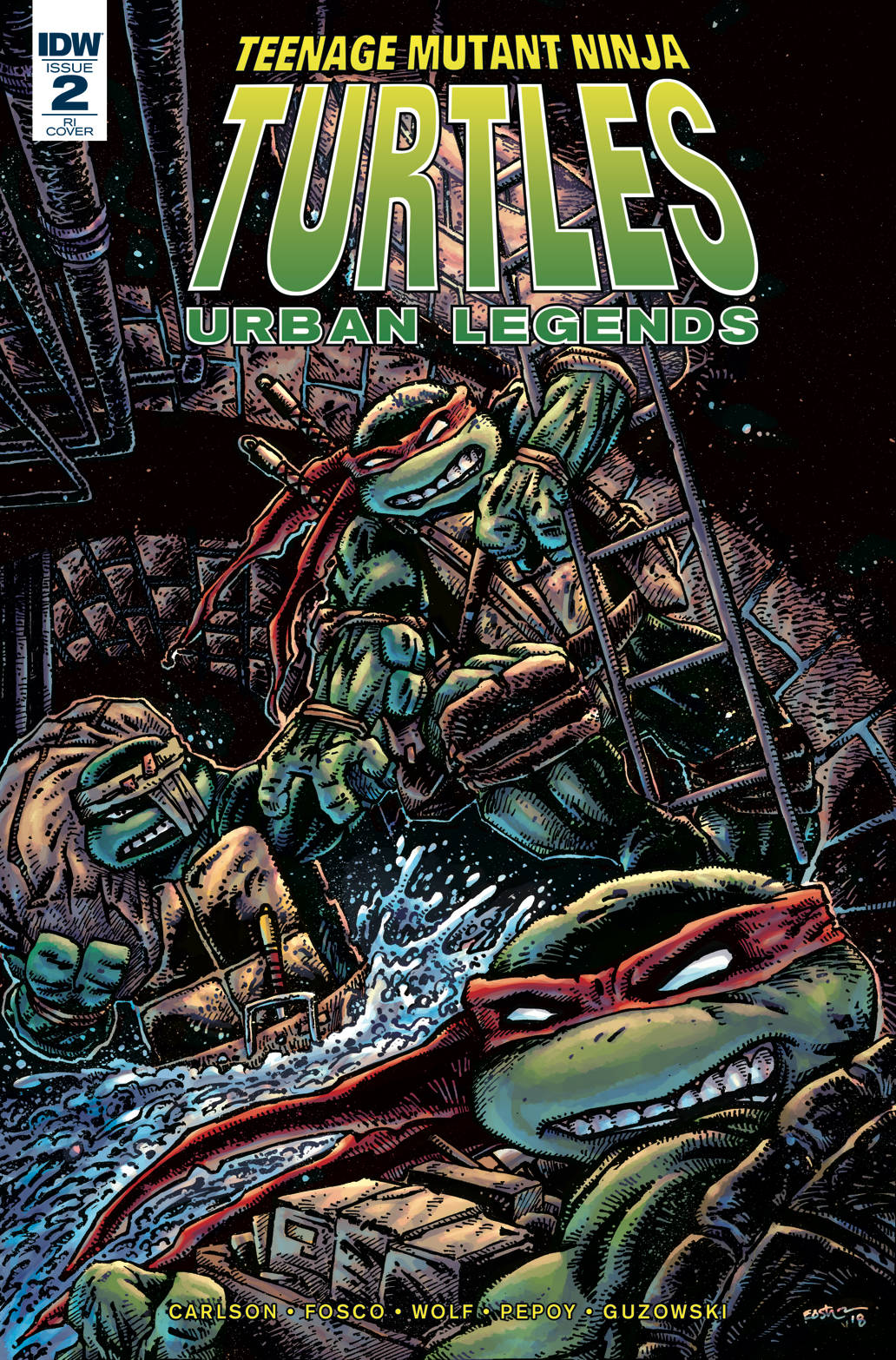 Teenage Mutant Ninja Turtles Urban Legends #2 1 for 10 Incentive