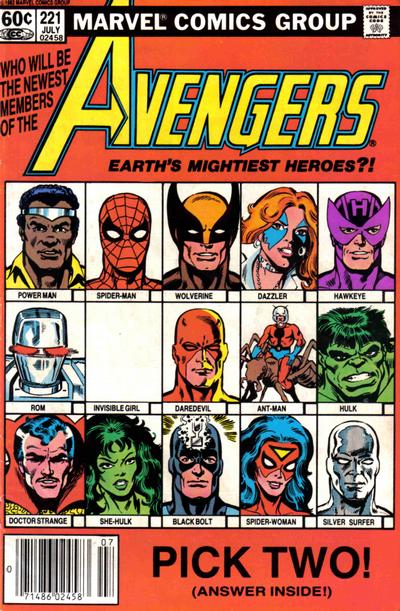 The Avengers #221 [Newsstand]-Fine +